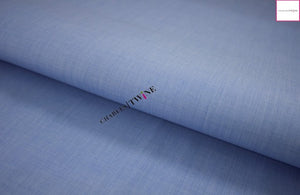 Wrinkle Free Cotton BLUE Dress Shirt